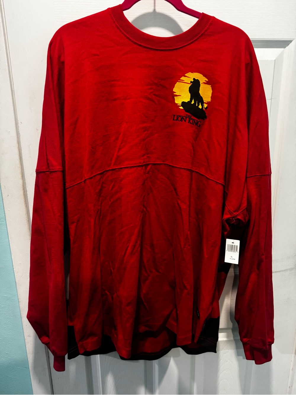 Disney Red Spirit Jersey  Lion King Graphic